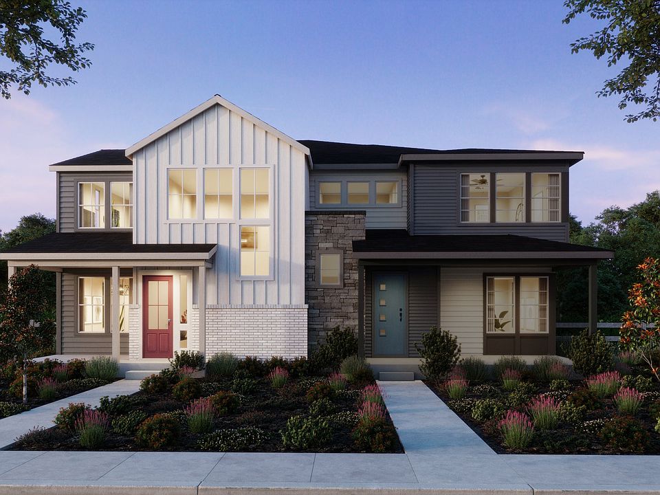 Duet at Sterling Ranch Plan 2 Rendering