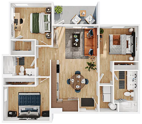Floor plan D