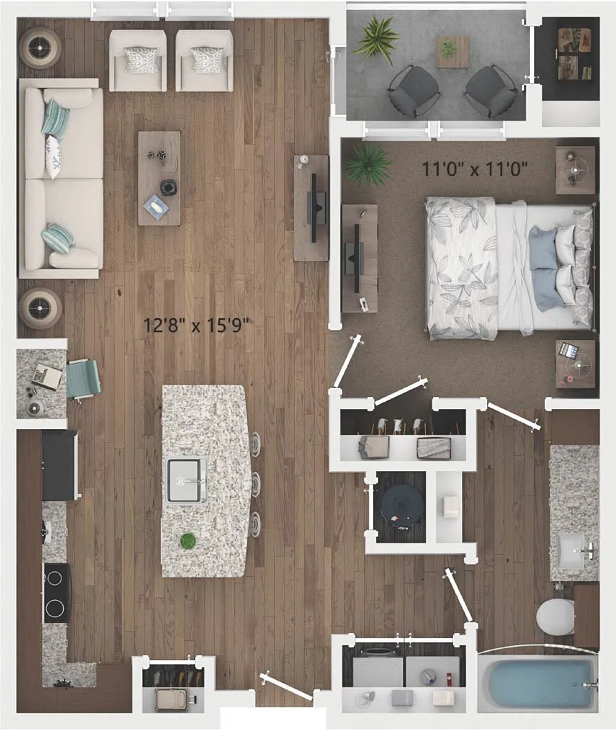 Floor plan A1
