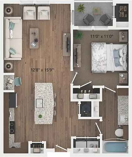 Floor plan A1