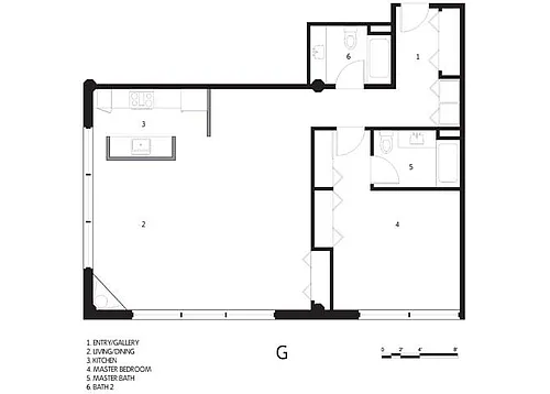 Floor plan G