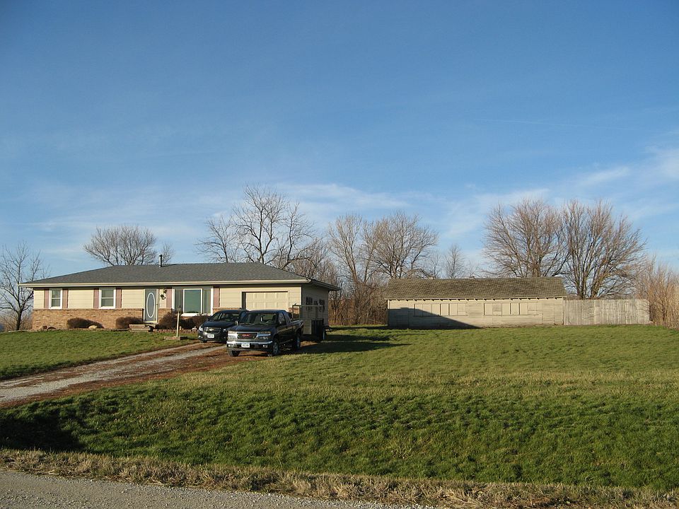 Front of house and out building