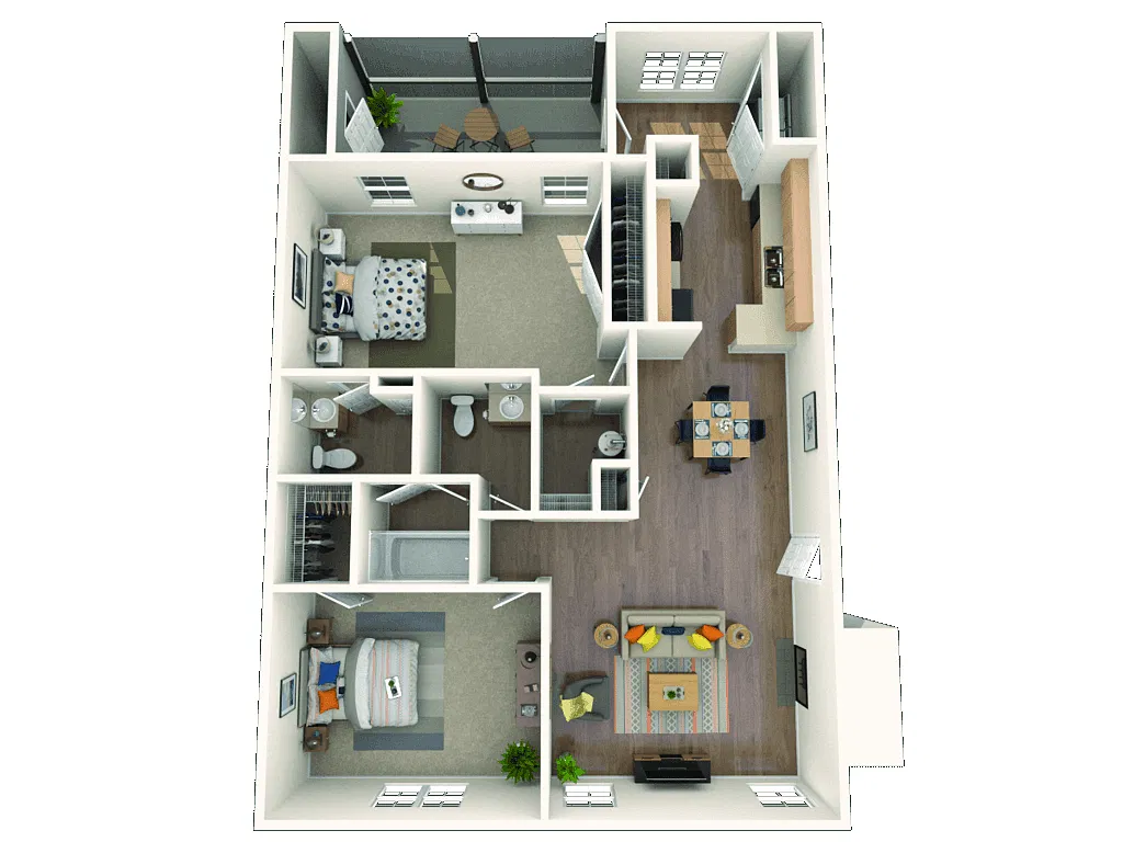 Floor plan B2 - Bristol