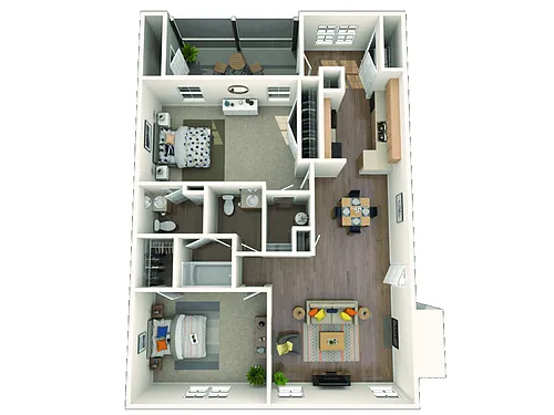 Floor plan B2 - Bristol
