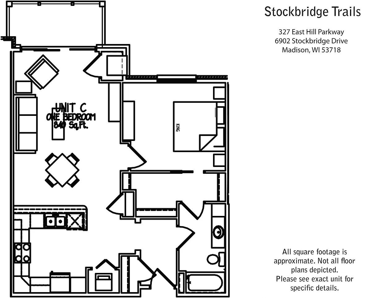 Floor plan Style C
