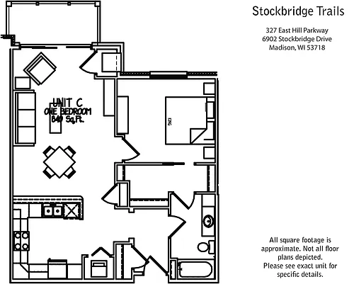 Floor plan Style C
