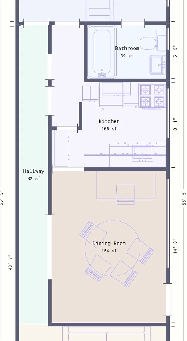 1 bed, $1,295 — Photo 3