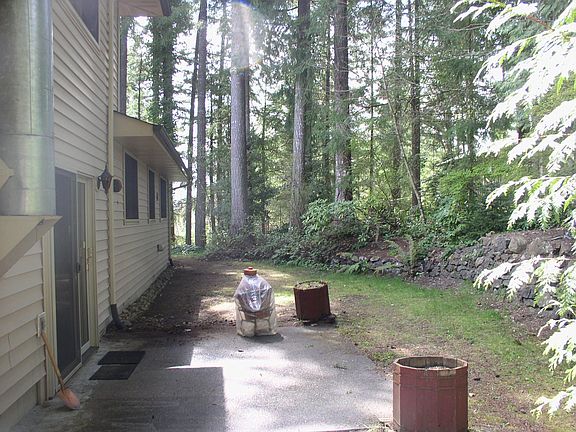 View of patio and slider to family room