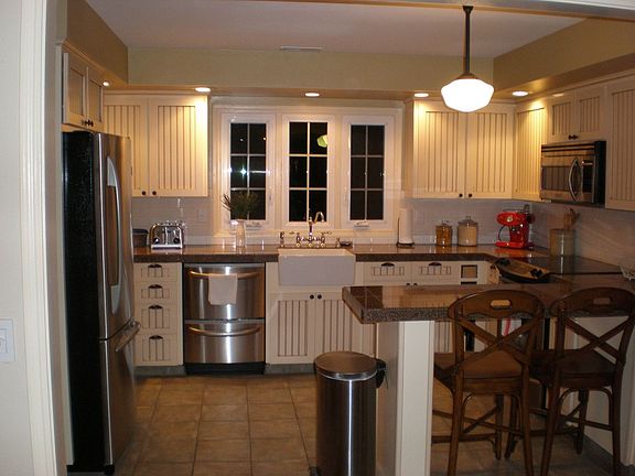 Kitchen from front