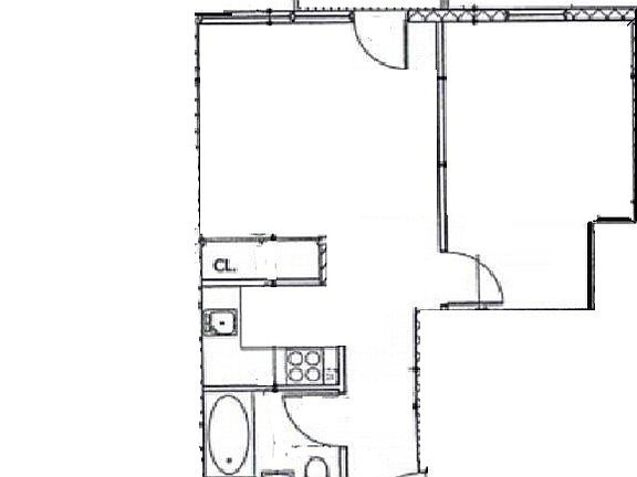 2nd image of 540 W 50th St APT 7A