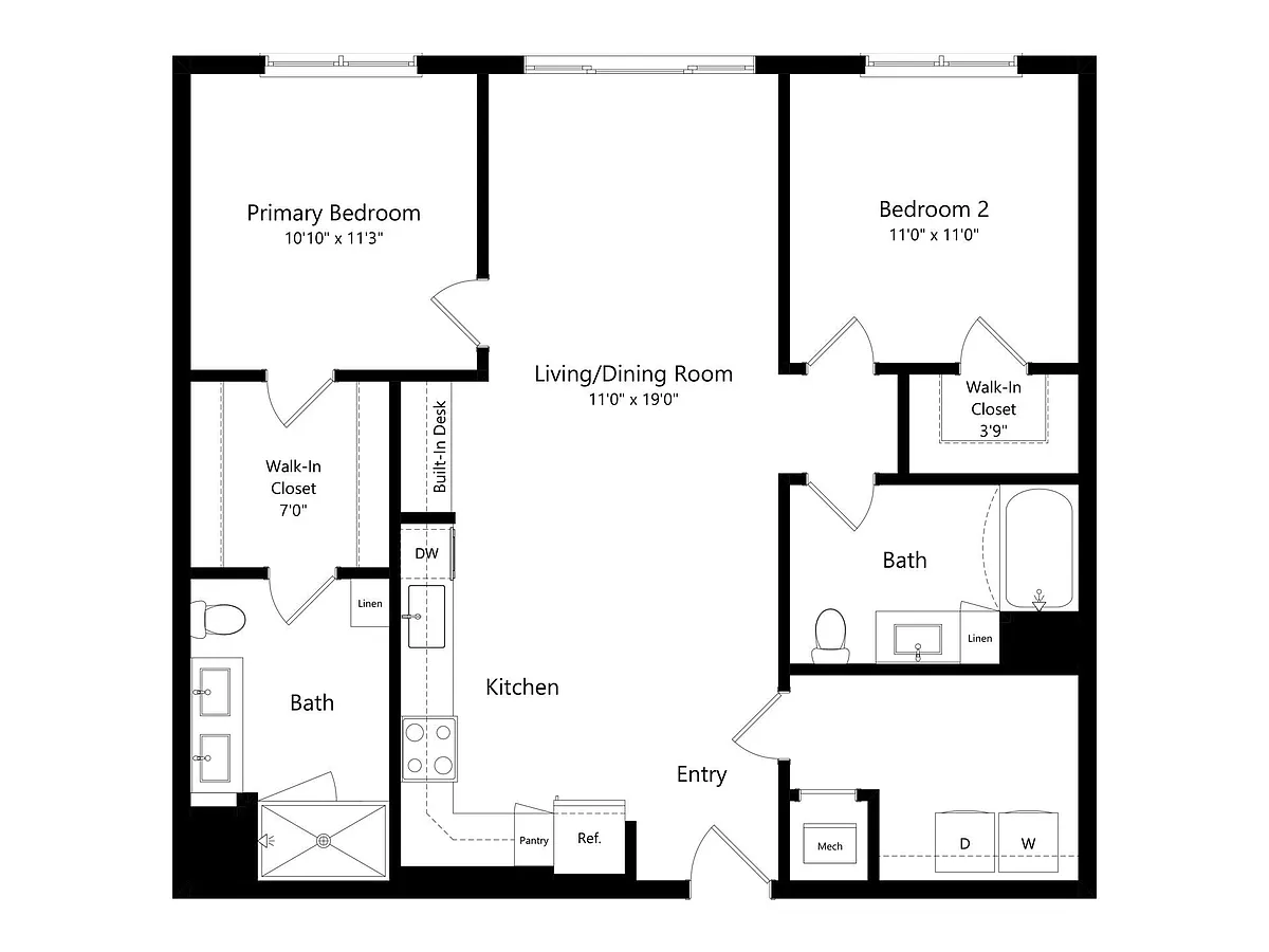 Floor plan B5A