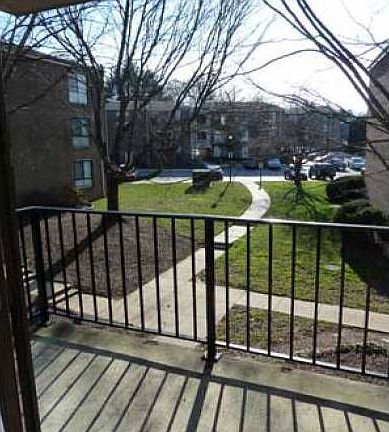 Balcony off living room