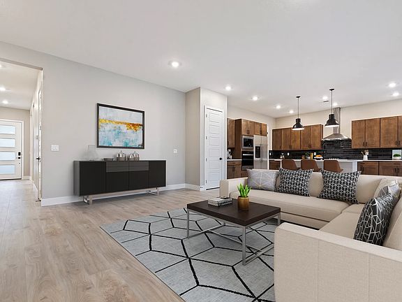 Virtually Staged Great Room