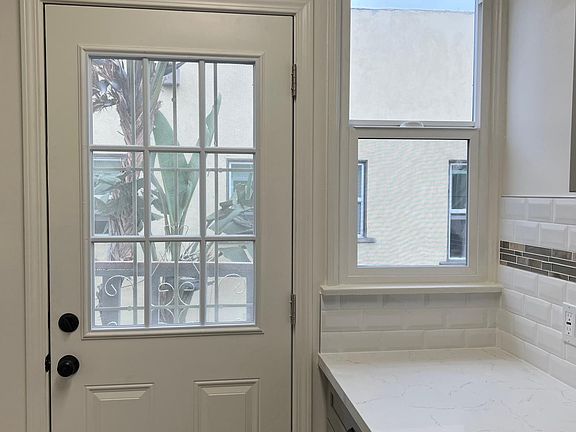 Backdoor in Kitchen
