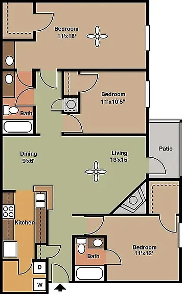 Georgetown Oaks Apartments — Photo 32