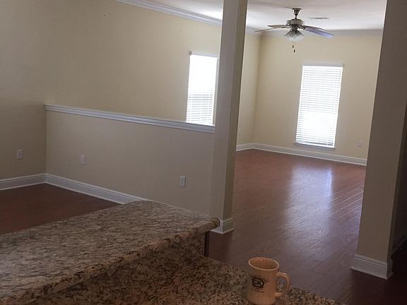 open are aliving and dining area