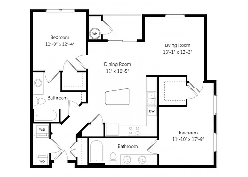 Floor plan Mercury