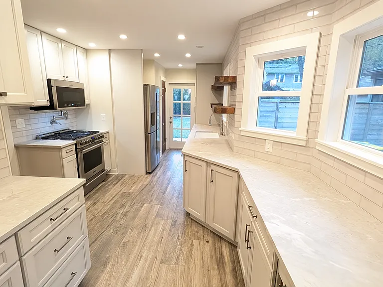 newly renovated kitchen