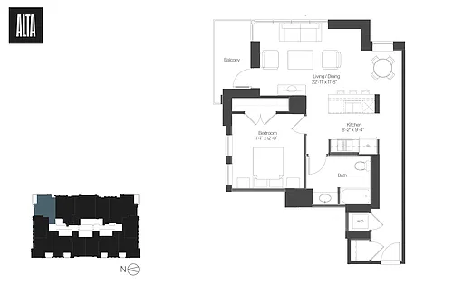Floor plan West 01