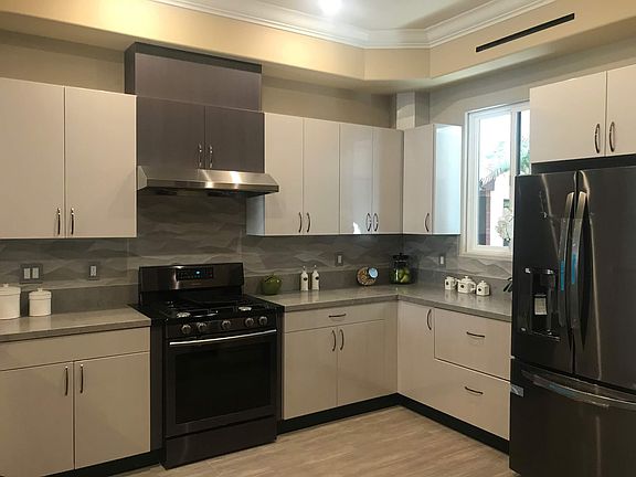 Fully stocked kitchen