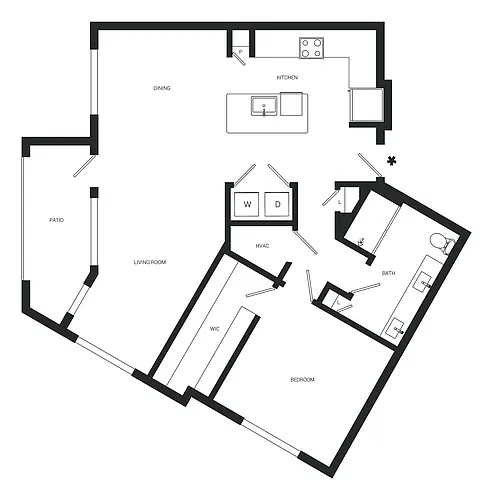 Floor plan Addison
