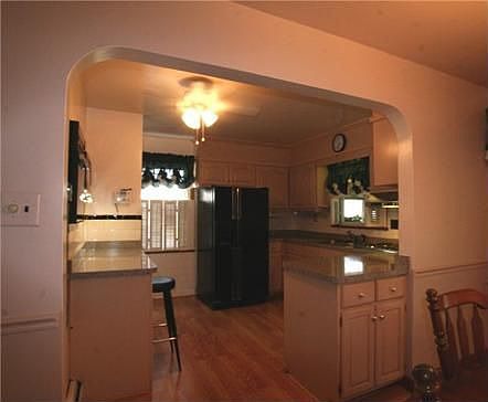 Kitchen view from dining room