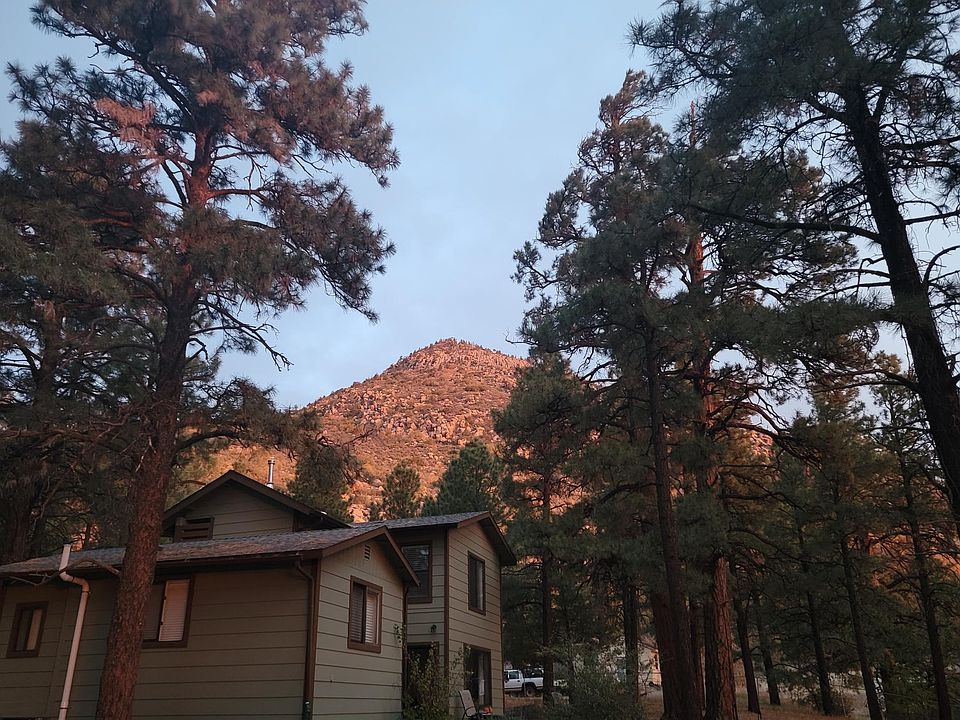 View of Mt Elden from the house