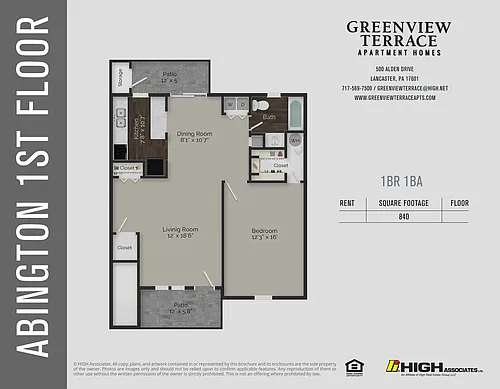 Floor plan Abington