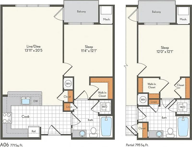 Floor plan A6