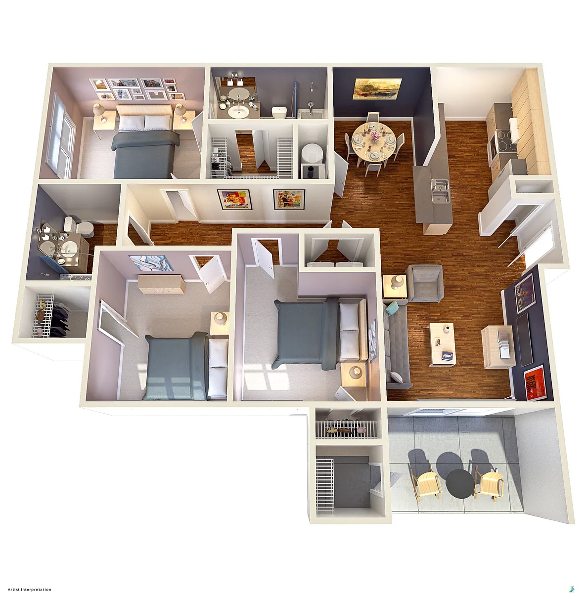 Floor plan C2