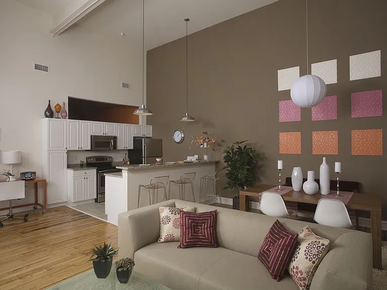 Virtually Staged Living Room