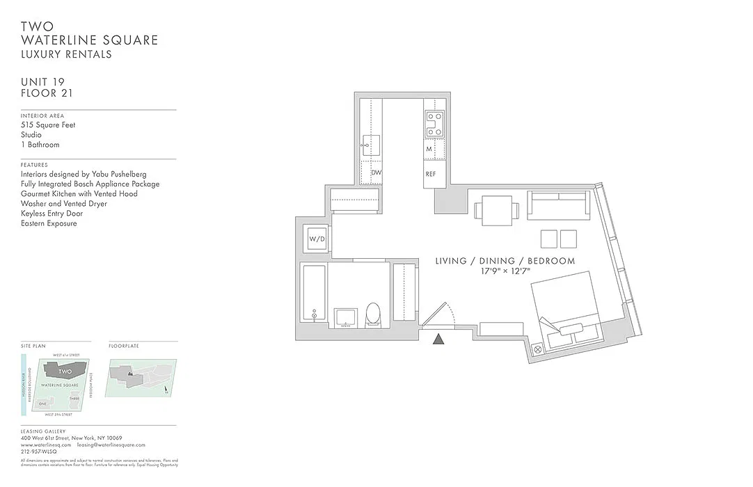 Floor plan Waterline 2: S5