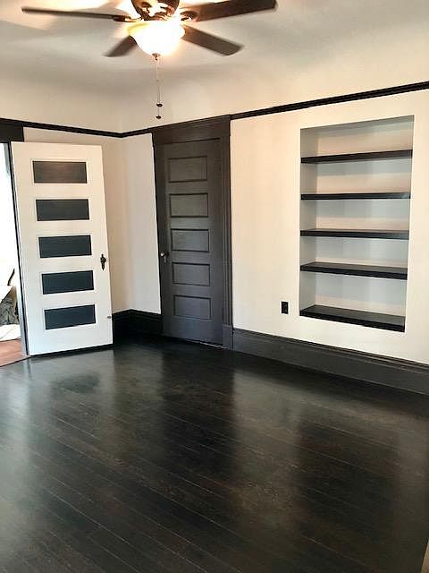 Super large bedroom with closets and additional shelving!