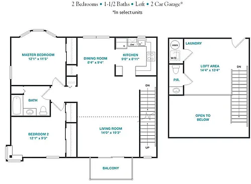 Floor plan Brielle