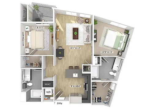 Floor plan B4