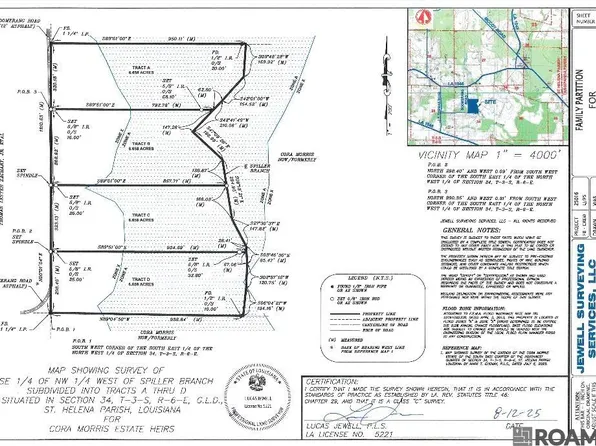 TRACT Boomerang Rd #A, Amite, LA 70422