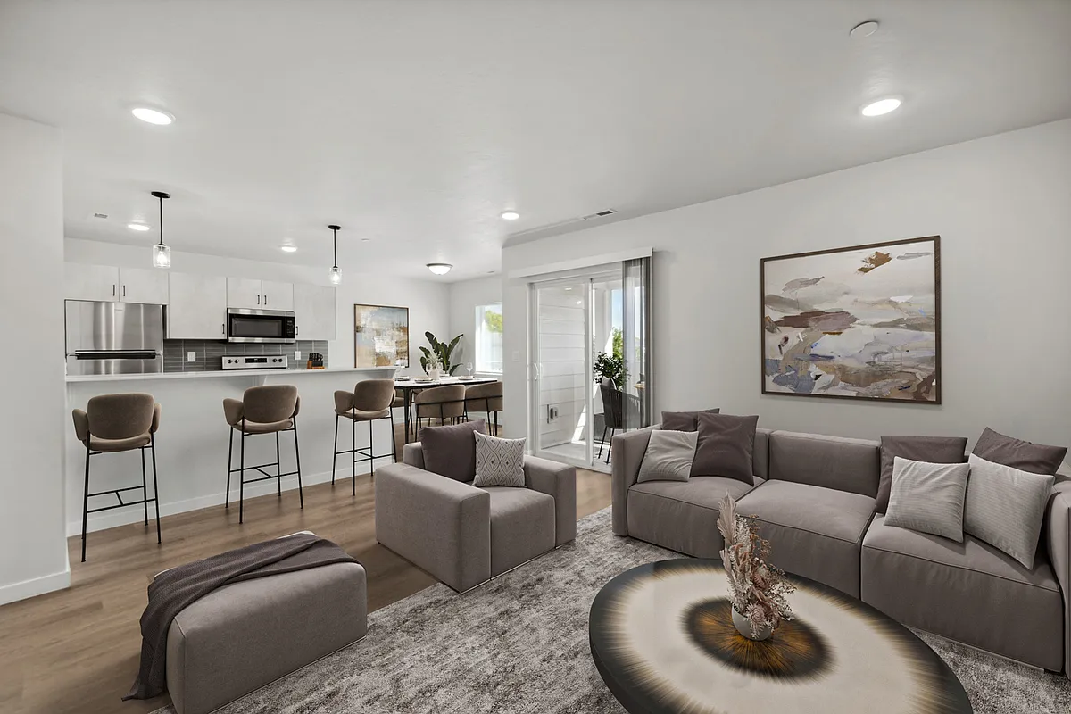 Living Room - Breckenridge Apartments