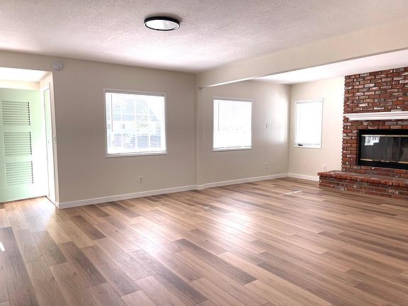 Entry and family room