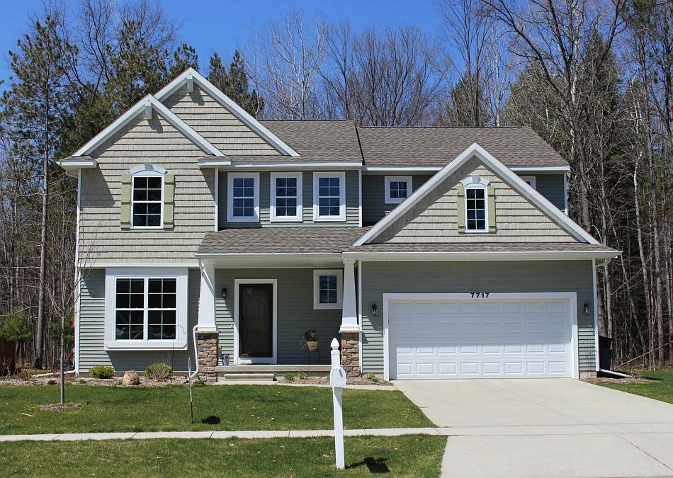 Better than New! This pristine one owner home in Winding Creek features a beautiful open floor plan with oversized windows, hardwood flooring, and many upgrades! The kitchen features stainless appliances, island, pantry, and plenty of  counterspace! Functional layout includes mudroom and walk-in closet off the back entrance and a flex room providing the perfect office space or playroom. The upper level includes 4 bedrooms, convenient laundry room, and playroom/family room! There's even more space in the basement,  which has been partially finished with a large recreation area with egress window, and plumbing for another full bath. This home was constructed with upgraded materials and features Dow Foam wrap, generator hook up, and insulated garage. 5 star energy ratinglow utility costs! Great location with private wooded setting, patio, and sprinkler system. Truly Move-In Condition!