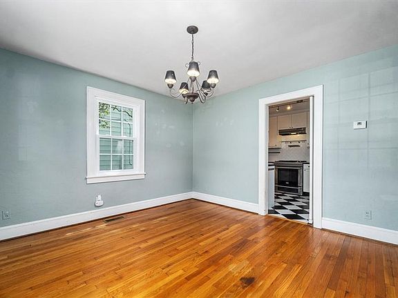 Formal Dining Room connects to updated Kitchen