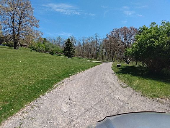 Driveway view from road