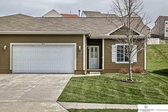 Front of home.