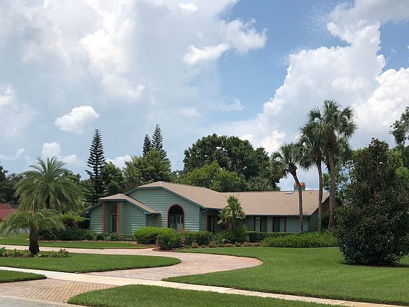 Front drive entrance