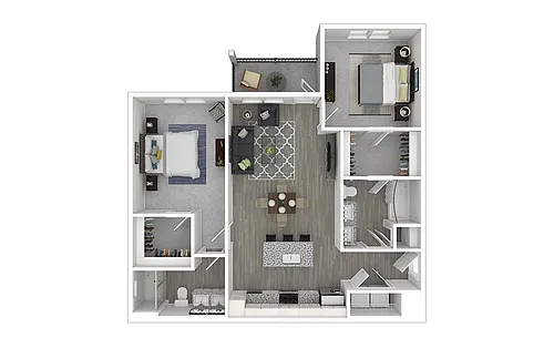 Floor plan Four Corners