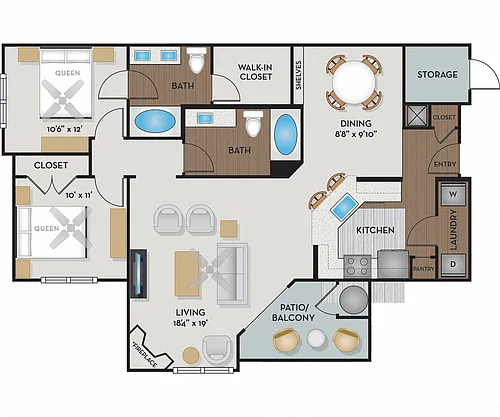 Floor plan Guadalupe
