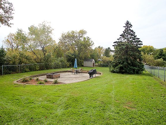 Large outdoor patio area
