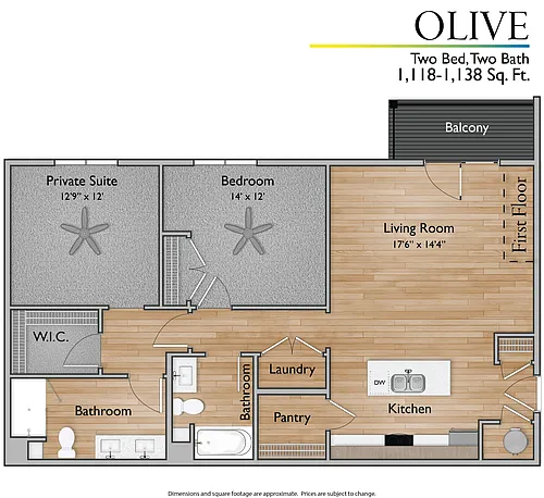 Floor plan Olive