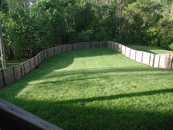Large Fenced Backyard