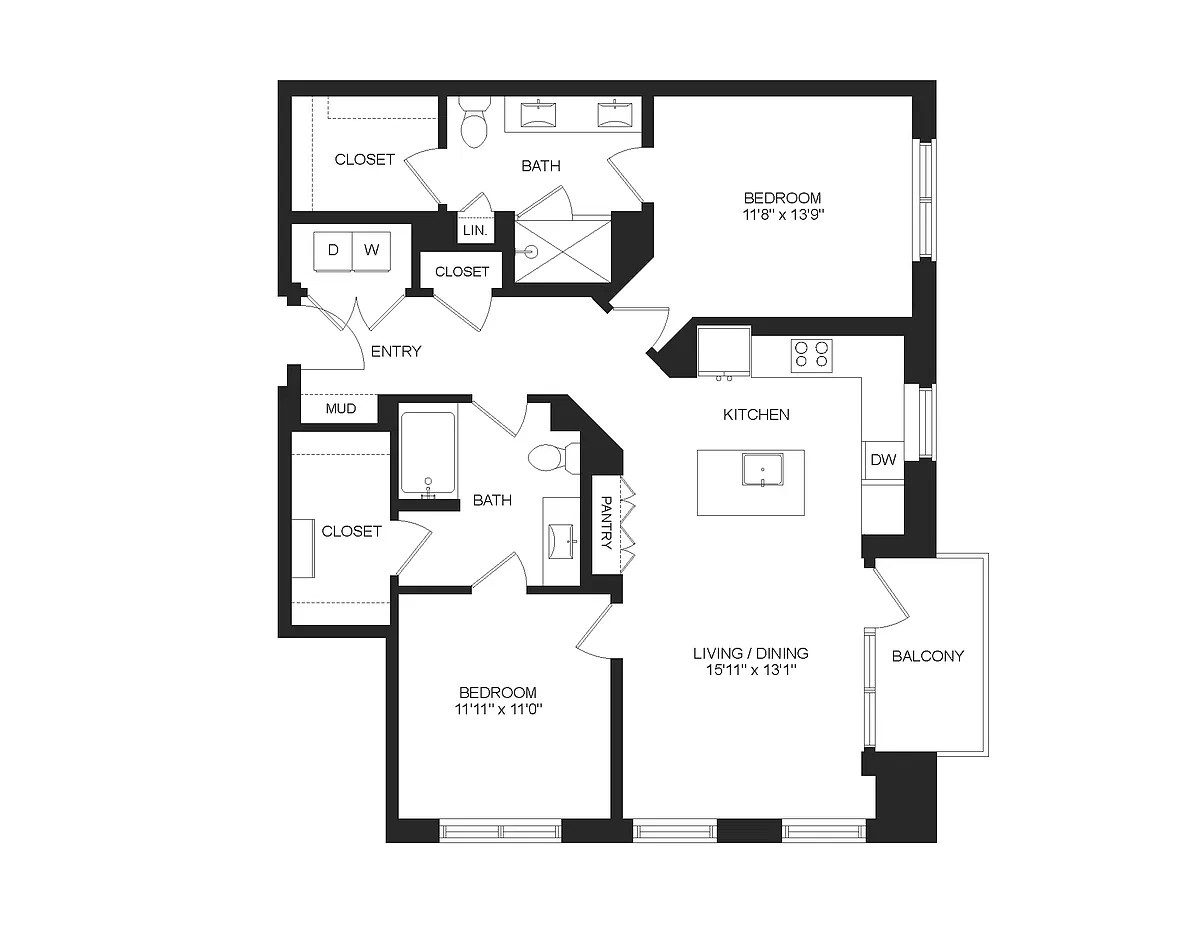 Floor plan B3