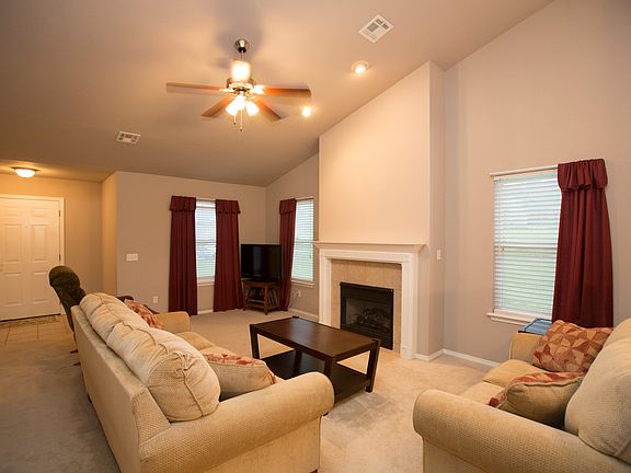 Well lit space with windows